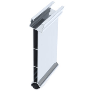 SEL15 Staffa elevatrice per coperture grecate piane o su voltine, da abbinare a profilo EASY WING SMALL (2 PEZZI) - ORBIS OB62039
