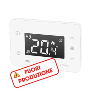 NEXU WiFi BIANCO Cronotermostato digitale da parete comunicazione WiFi, programmazione settimanale, alim. 230V - ORBIS OB326200