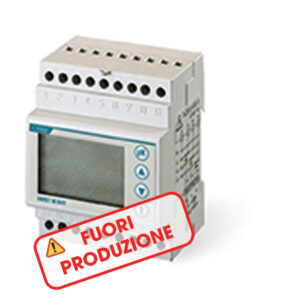 ANRET M Analizzatore di rete monofase o trifase, 4 moduli DIN, misura tramite TA / TV selezionabili da programmazione - ORBIS OB540004