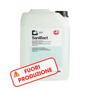 SANIBACT tanica da 10 lt, Disinfettante liquido per superfici (Presidio Medico Chirurgico) - ORBIS OB557010