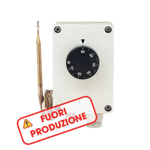 TS 9503 Termostato scatolato, dispositivo interno: termoregolatore a capillare, campo regolazione 5 - 60 °C, IP40 - ORBIS OB581120