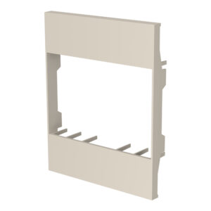 COVER per serie civile LN, 3 moduli, colore SABBIA - ORBIS OB910205