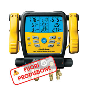SM480VINT Gruppo manometrico digitale wireless a 4 vie con vacuometro - ORBIS OB950084