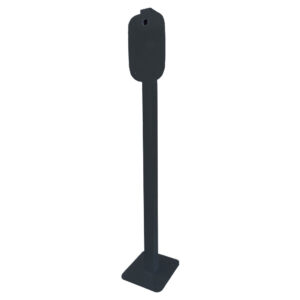 PAMF, Sostegno MONOFACCIALE a palo in metallo per le stazioni di ricarica VIARIS UNI/UNI+, altezza 1350mm - ORBIS OB900500