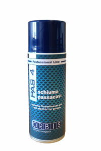 PAS4, SCHIUMA PASSACAVI, capacità 400 ml - ORBIS OB555000
