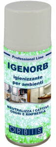 IGENORB 400 ml, Igienizzante per ambienti, neutralizza i cattivi odori e rinfresca - ORBIS OB576232