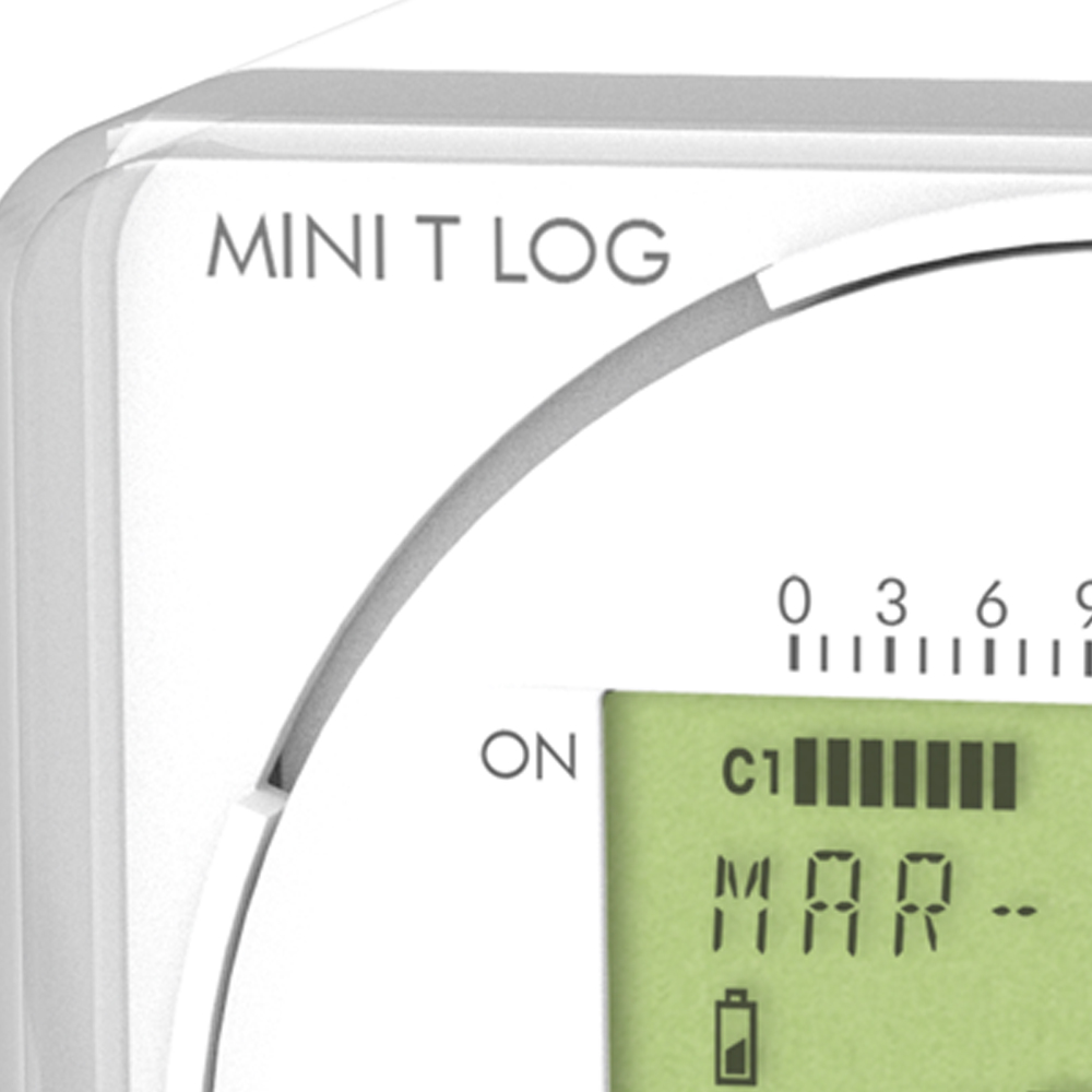 Interruttore Orario Giornaliero Orbis MINI T QRD 230V – Analogico, Montaggio A Parete O Su Barra DIN, 16A, Riserva Di Carica 100 Ore