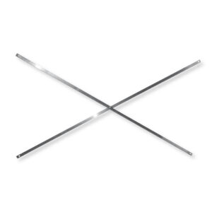 BRL-213 Bandella di rinforzo a croce preforata per triangoli, lunghezza 1300mm (2 PEZZI) - ORBIS OB620342