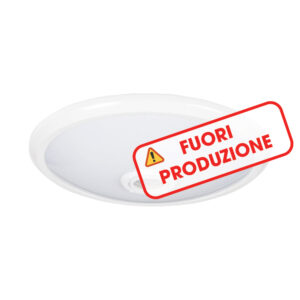 PLADILED METAL PIR Colore BIANCO con rivelatore di movimento, rilevamento: angolo 360°, diametro 16m ad altezza 2.5m , 230V - ORBIS OB136612