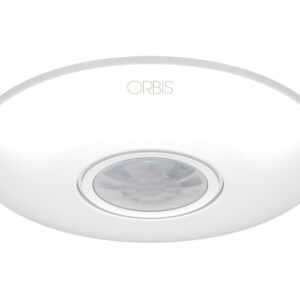 CIRCUMAT+ Rivelatore di movimento da soffitto, rilevamento: angolo 360°, diametro 7m ad altezza 2.5m, 230V - ORBIS OB137112