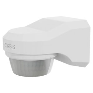 EVOMAT Rivelatore di movimento da parete, rilevamento: angolo 240°, diametro 12m ad altezza 2.5m, 230V - ORBIS OB137912