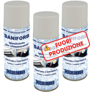 SANIFORB Confezione da 3 Bombolette da 400 ml - ORBIS OB576245