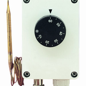 TS 9504 Termostato scatolato, dispositivo interno: termoregolatore a capillare, campo regolazione 5 - 60 °C, IP40 - ORBIS OB581125