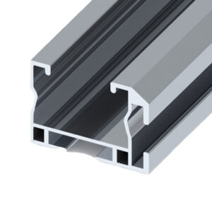 EASY SIDE 340 Profilo in ALLUMINIO per sostegno moduli fotovoltaici, con guida laterale ed inferiore , lunghezza 3.4m (2 PEZZI) - ORBIS OB620362