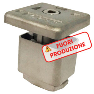 MPU-P3052 Morsetto UNIVERSALE PREASSEMBLATO fissaggio moduli, uso da CENTRALE o TERMINALE, colore ALLUMINIO, spessori moduli ammessi 30mm-50mm - ORBIS OB620495
