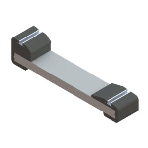 ECOZAV Supporto zavorra ecosostenibile con base in conglomerato cementizio avvolta tra due gusci in gomma riciclata peso 41kg dimensioni 1060x226x200 - ORBIS OB620985