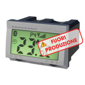 BIKO APP ALLUMINIO, Cronotermostato digitale da incasso bluetooth, programmazione giornaliera/settimanale, alim. 2 batterie 1,5V - ORBIS OB325820