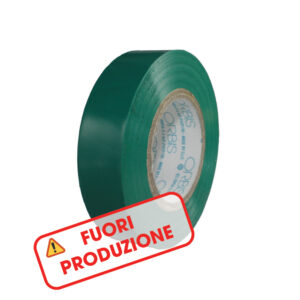 VE1510-13 VERDE Nastro isolante, spessore 0.13mm, dimensioni:15 mm x 10 m, confezione 200 pz (200 PEZZI) - ORBIS OB550272
