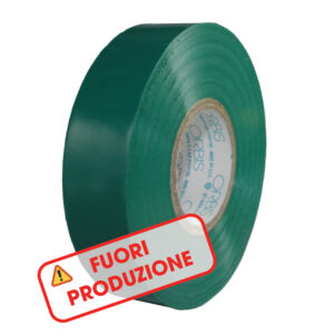 VE1925-15 VERDE Nastro isolante, spessore 0.15 mm, dimensioni: 19 mm x 25 m, confezione 120 pz (120 PEZZI) - ORBIS OB550280