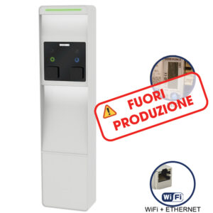 VIARIS CITY+ BBT2E22ETH 22 kW + 22 kW, 2 prese TIPO 2 e SHUTTER,WiFi+Ethernet, 2 contatori di energia MID, lettore carte RFID - ORBIS OB94C7CCKC2
